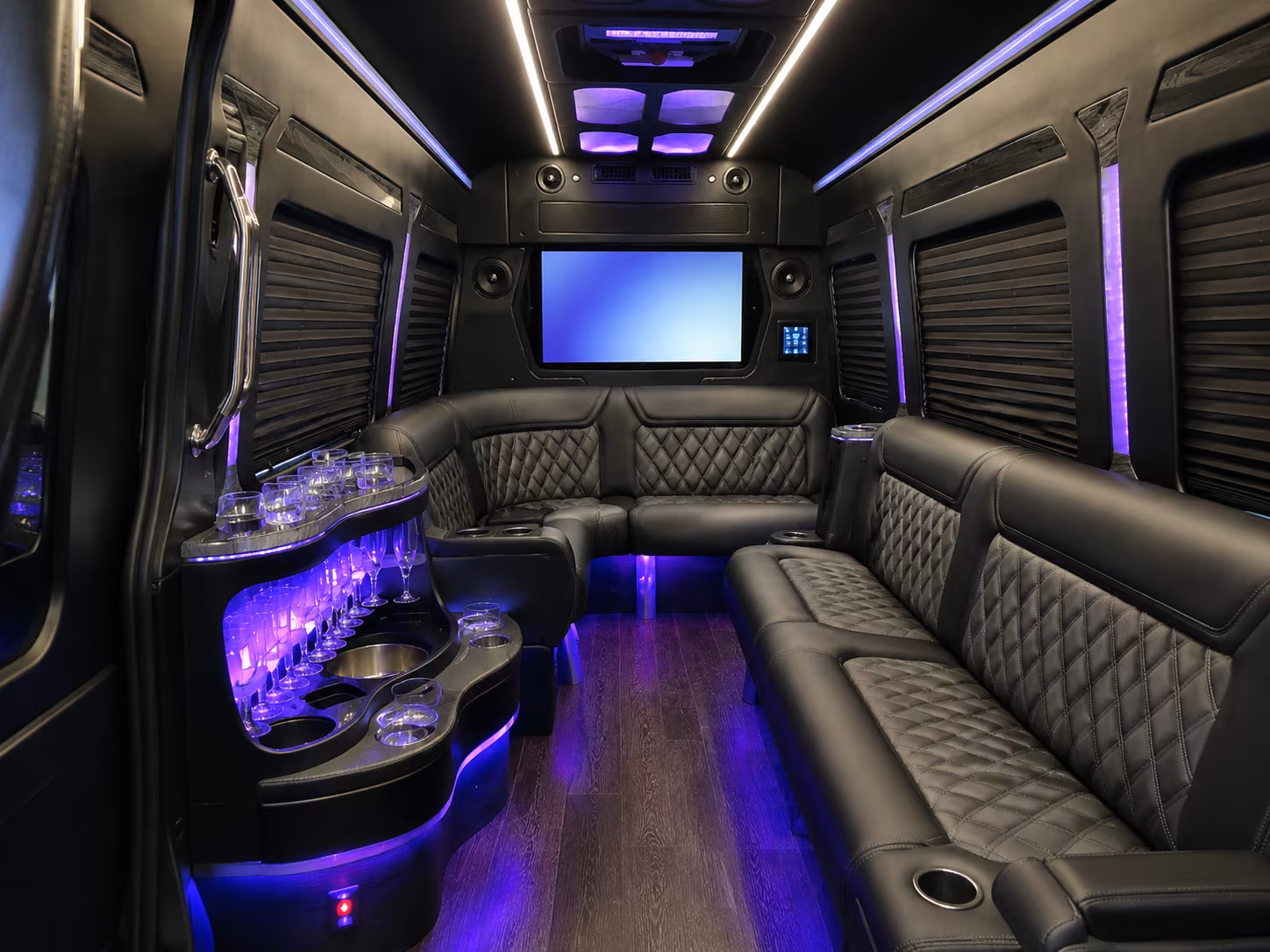 Salt Lake City Airport Shuttle & Transportation onboard seating