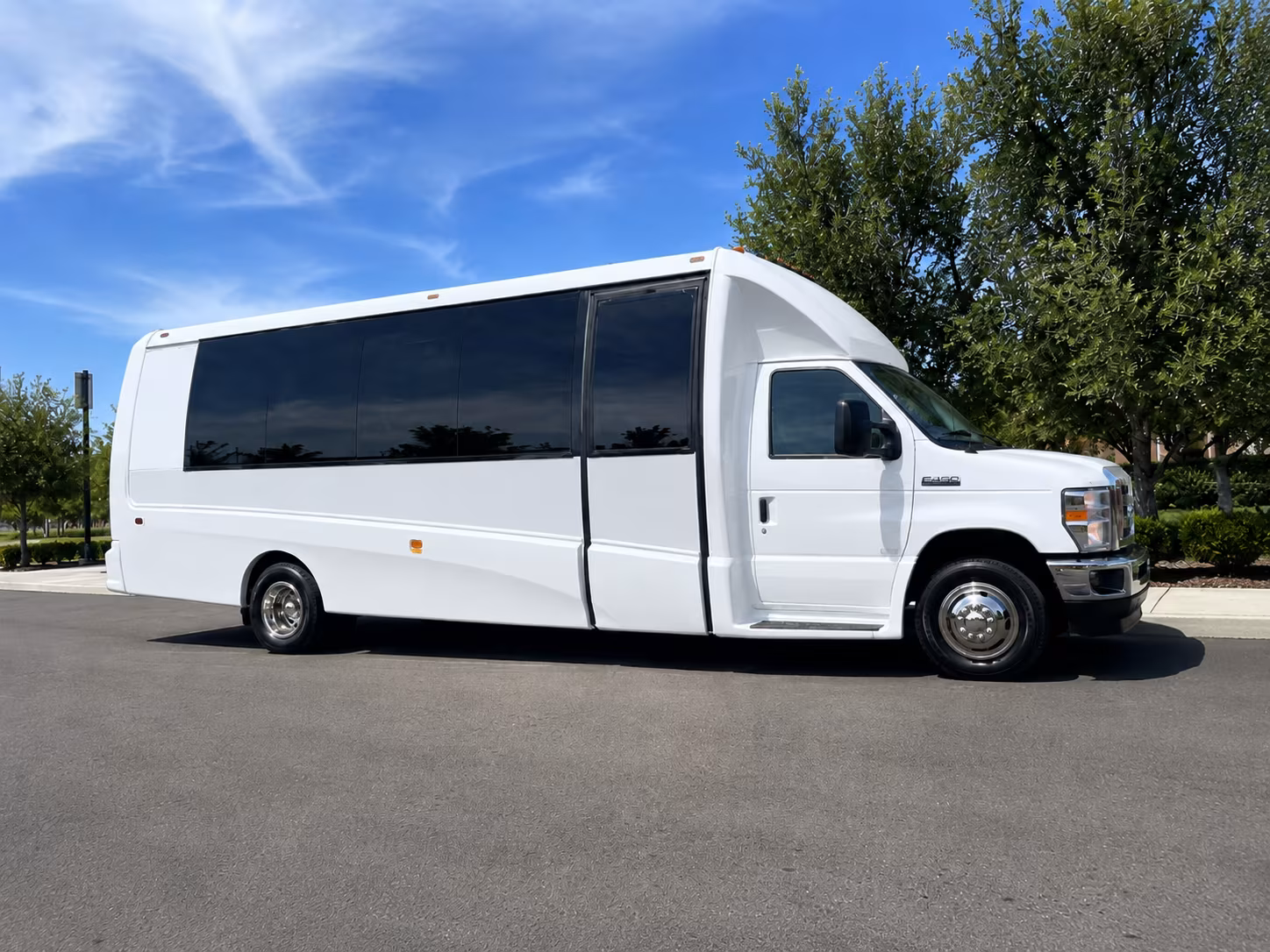 Salt Lake City Airport Shuttle & Transportation party bus exterior