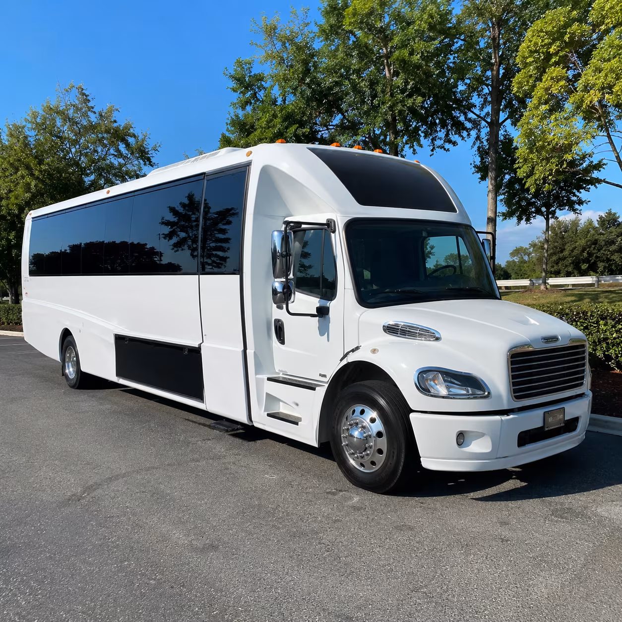 Salt Lake City Birthday, Sweet 16, & Quinceañera Transportation party bus exterior