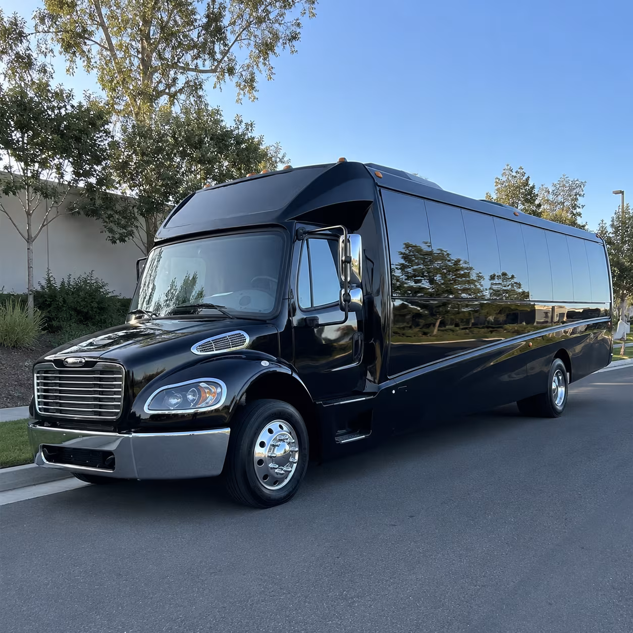 Salt Lake City Corporate Transportation party bus exterior