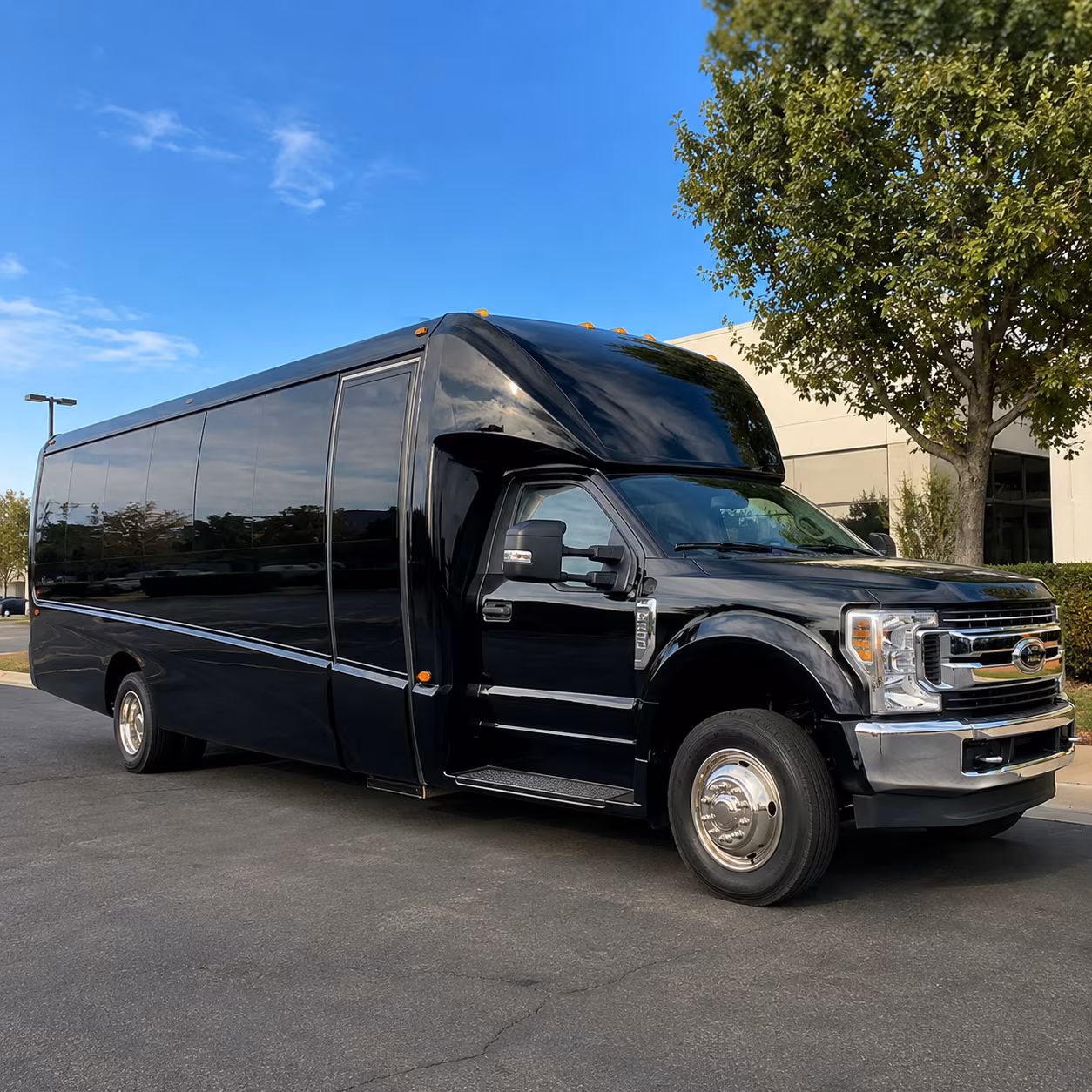 Salt Lake City Corporate Transportation party bus exterior