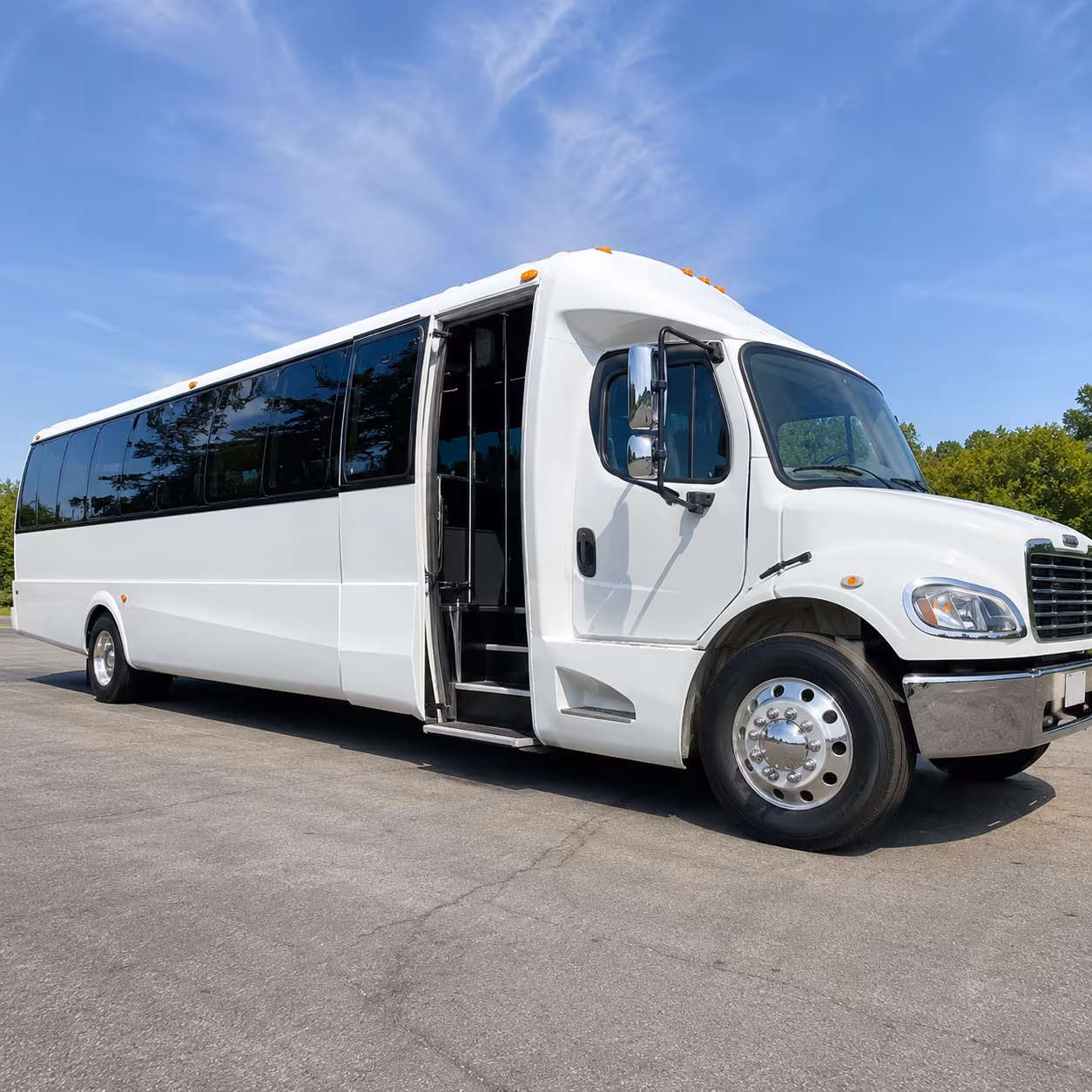 Salt Lake City Corporate Transportation party bus exterior