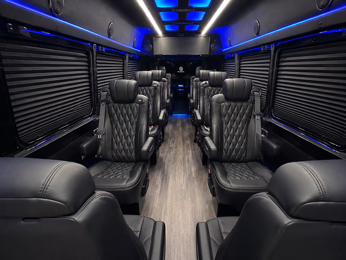 Salt Lake City Corporate Transportation party bus exterior