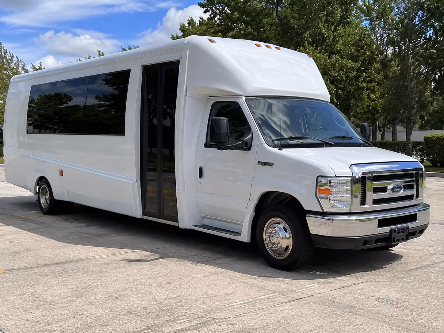 Salt Lake City Prom & Homecoming Transportation party bus exterior