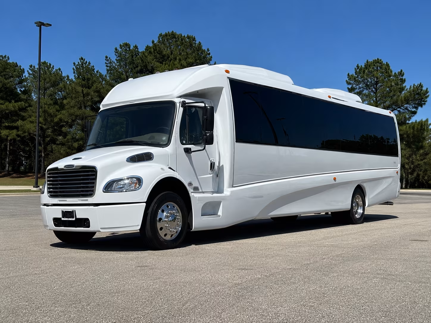 Salt Lake City Sporting Event Transportation party bus exterior