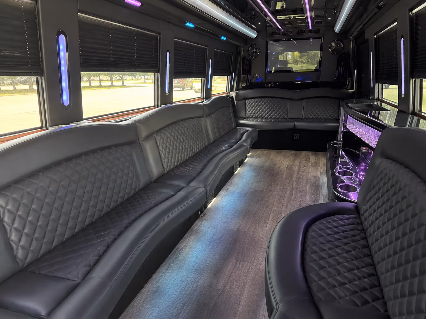 Salt Lake City Winery Tour & Pub Crawl Transportation onboard seating